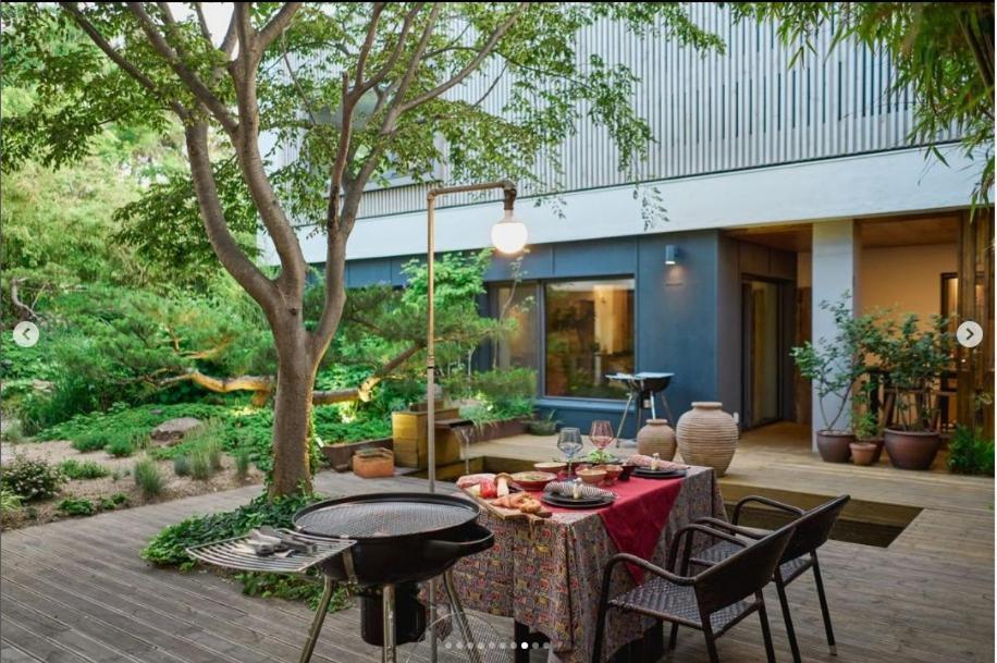 Scenery After Rain Bed & Breakfast Yangyang Bagian luar foto